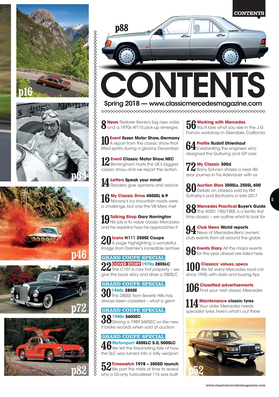 Mercedes Enthusiast Preview Pages
