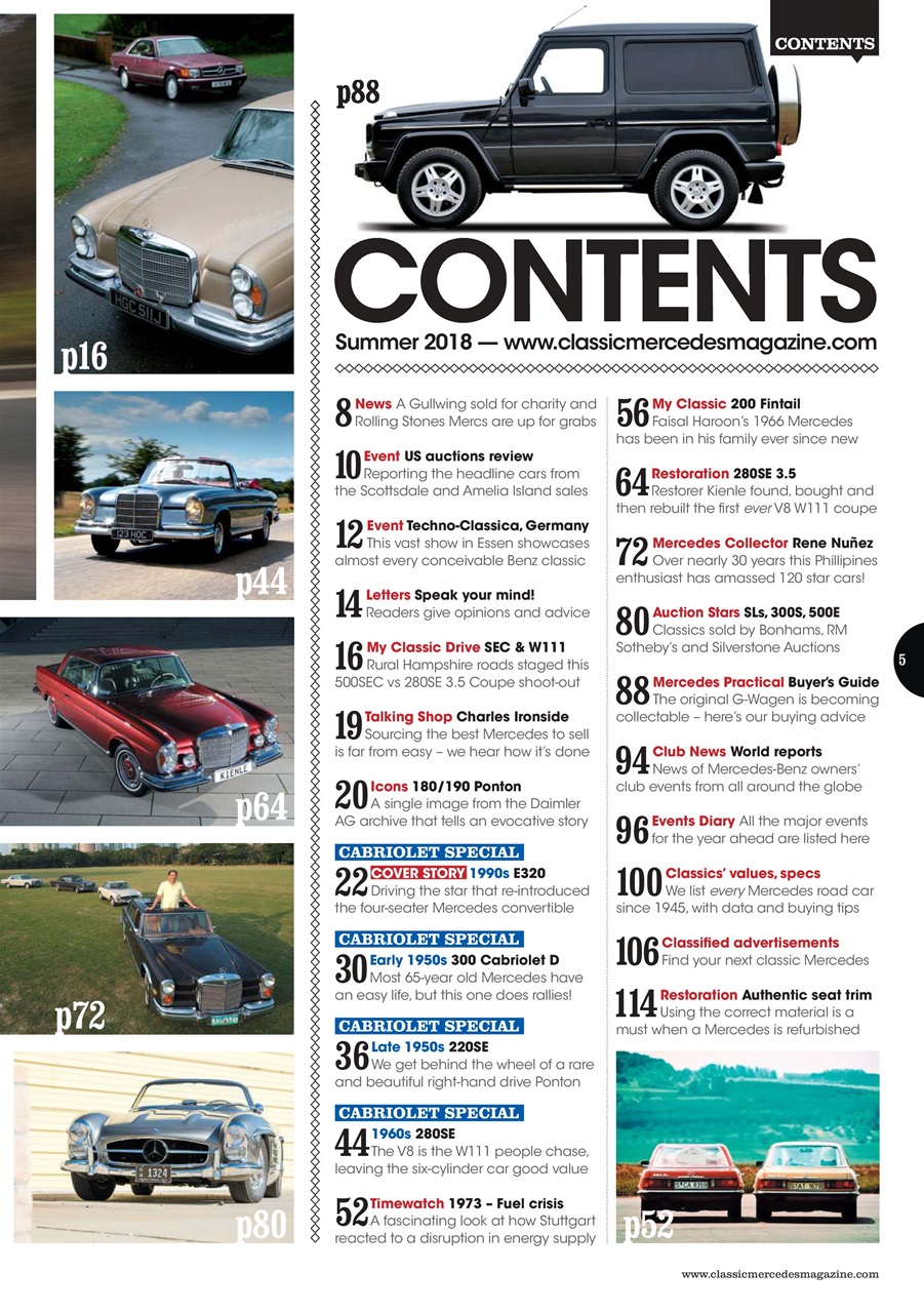 Mercedes Enthusiast Preview Pages