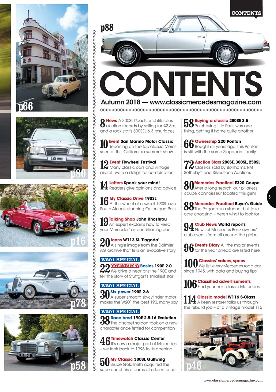 Mercedes Enthusiast Preview Pages