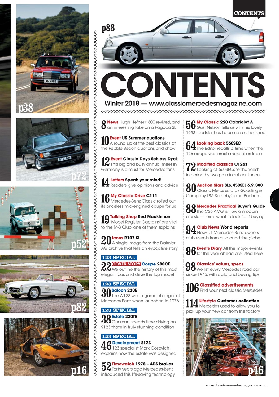Mercedes Enthusiast Preview Pages