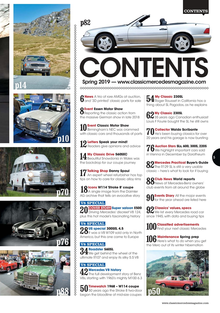 Mercedes Enthusiast Preview Pages