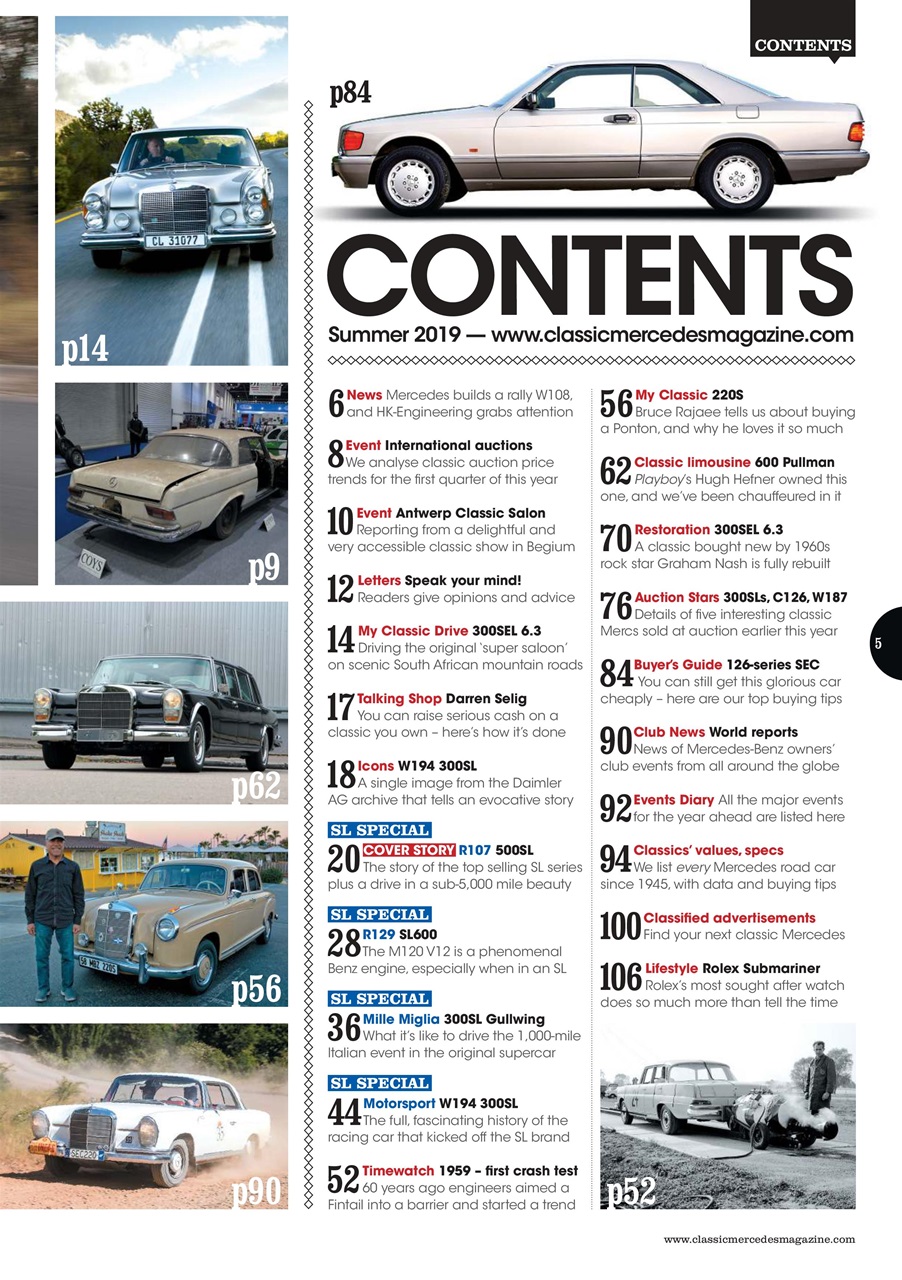 Mercedes Enthusiast Preview Pages