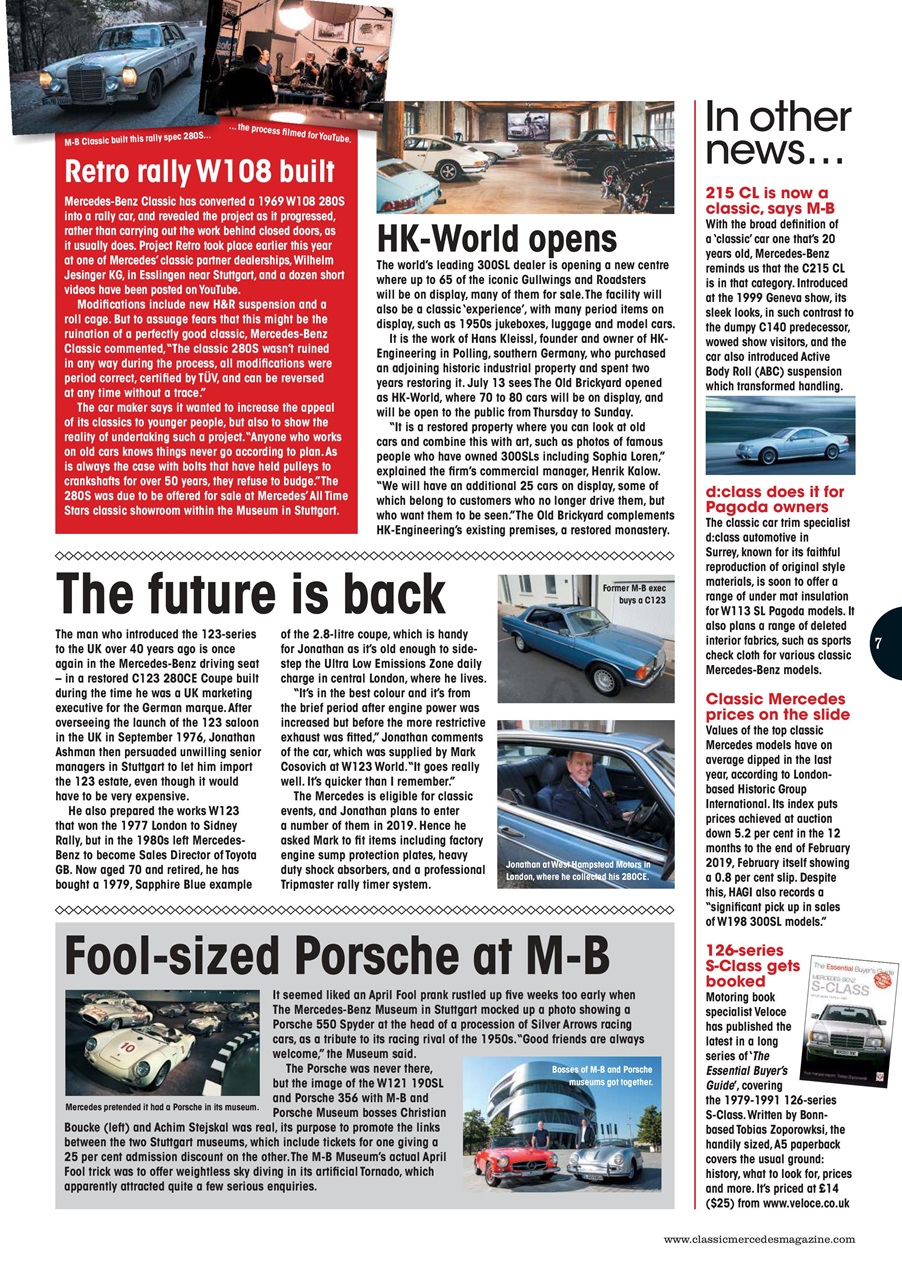Mercedes Enthusiast Preview Pages