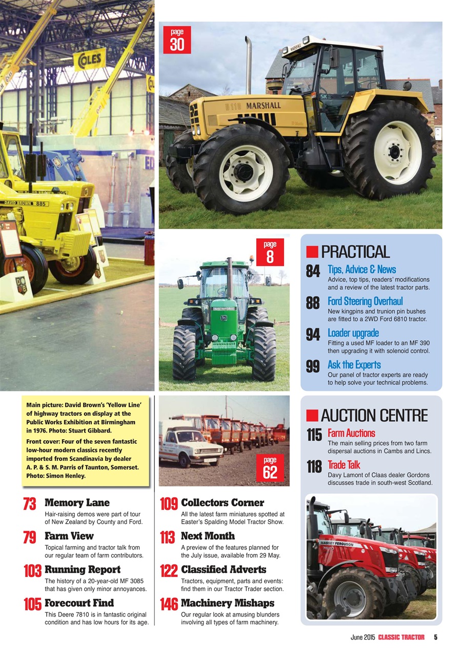 Classic Tractor Preview Pages