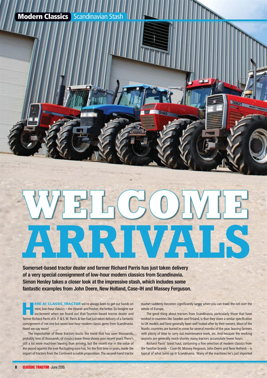 Classic Tractor Preview Pages