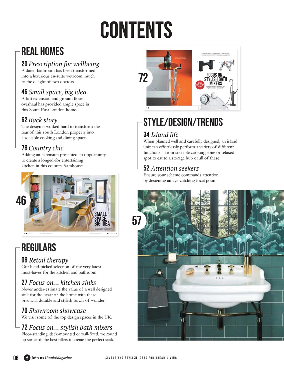 Utopia Kitchen & Bathroom Preview Pages