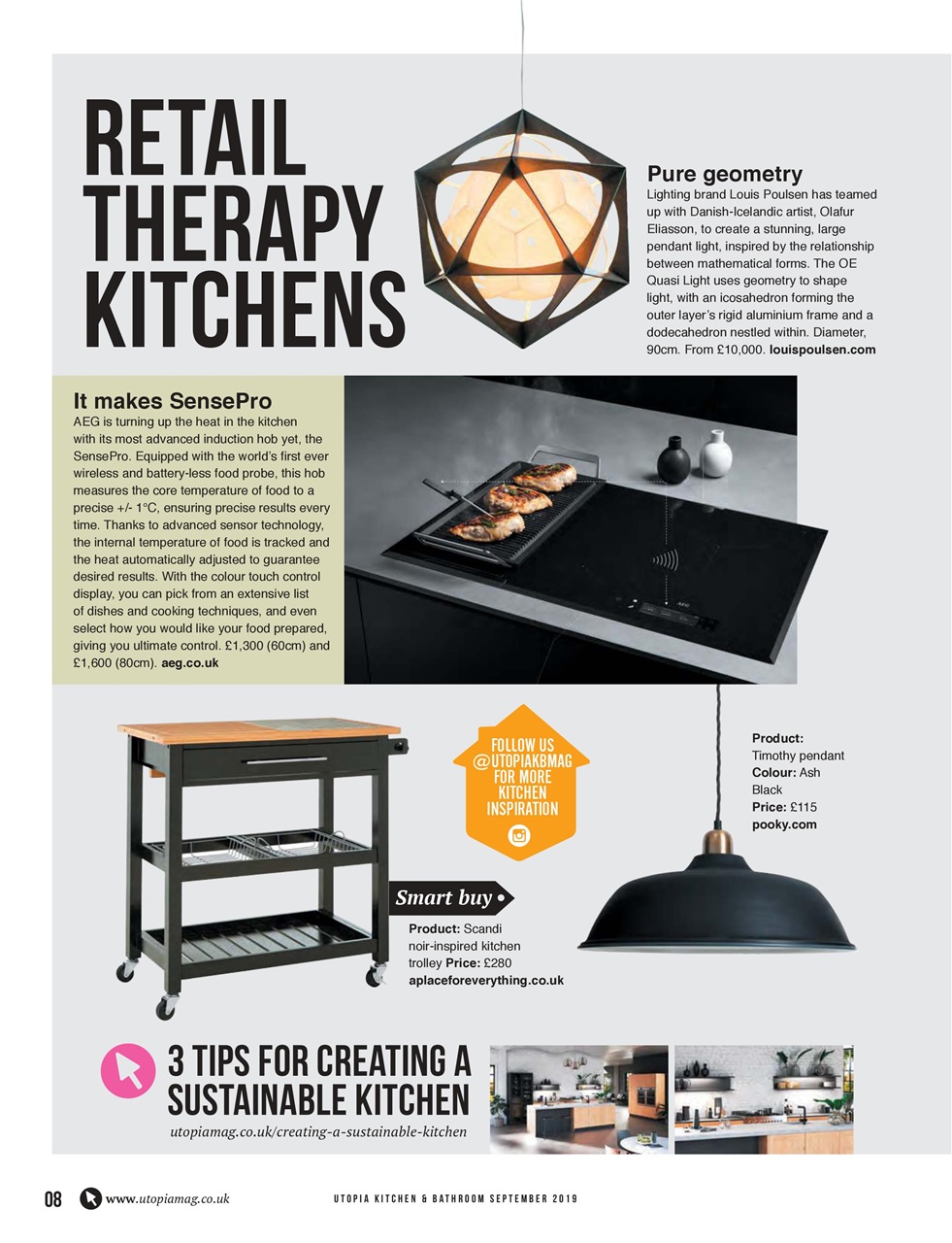 Utopia Kitchen & Bathroom Preview Pages