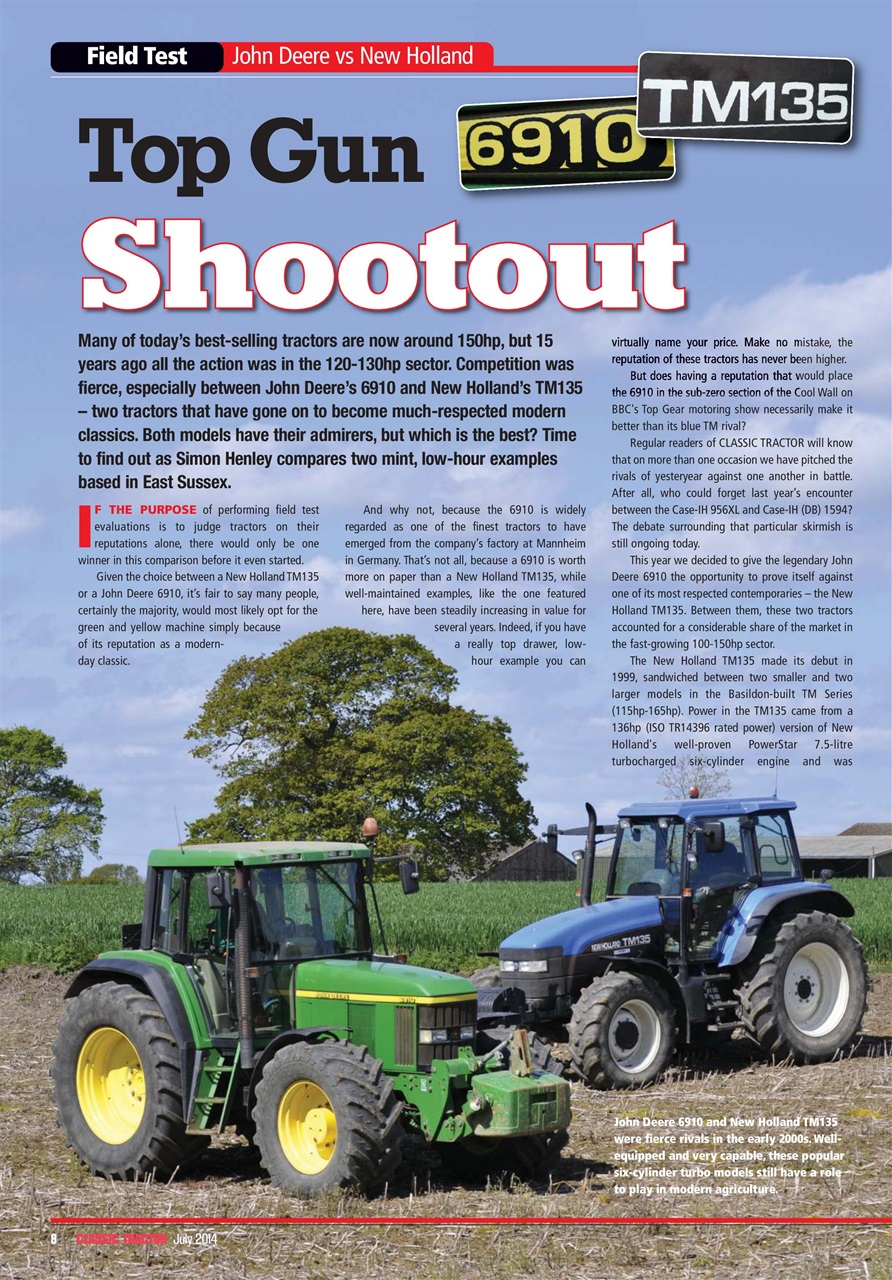 Classic Tractor Preview Pages