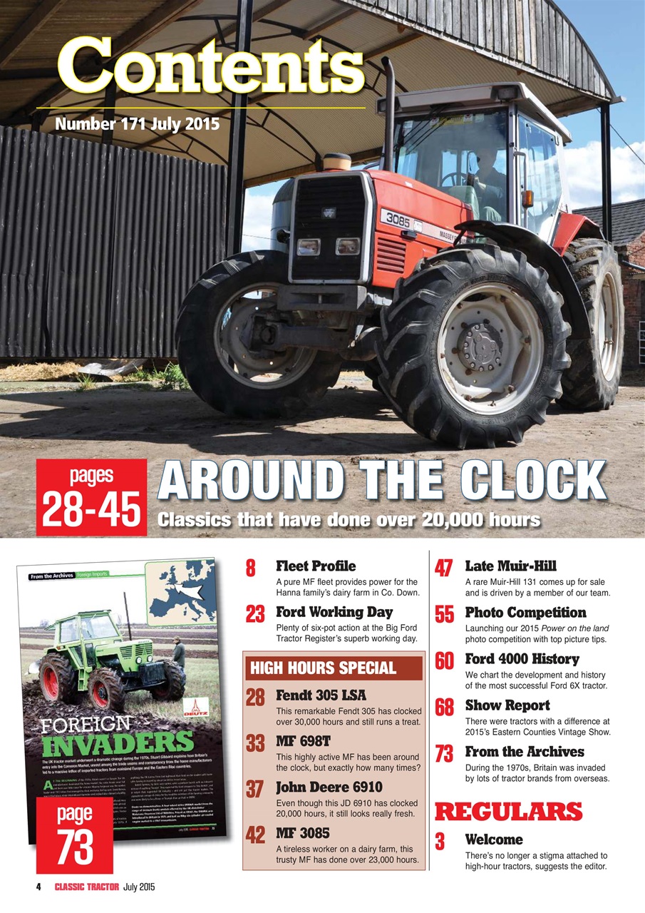Classic Tractor Preview Pages
