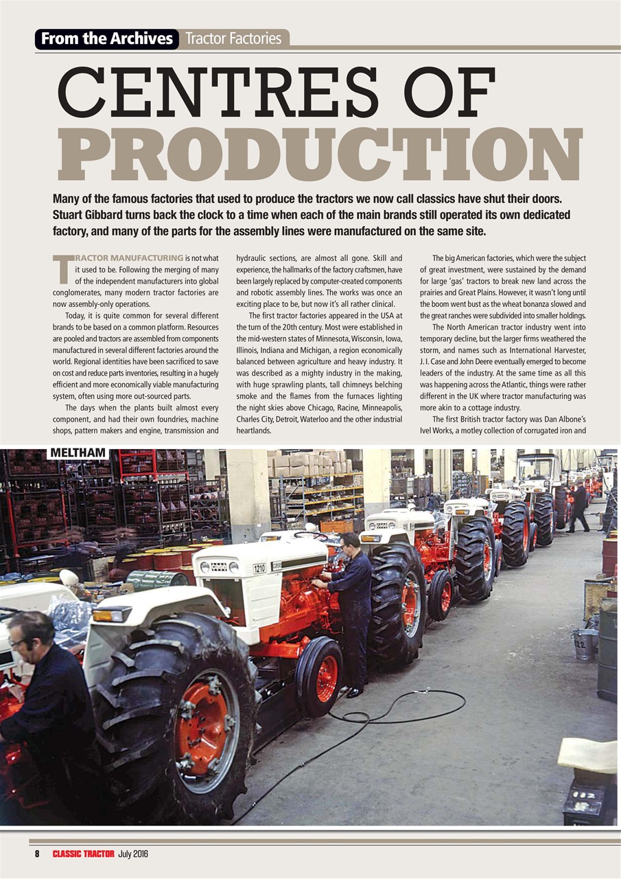 Classic Tractor Preview Pages