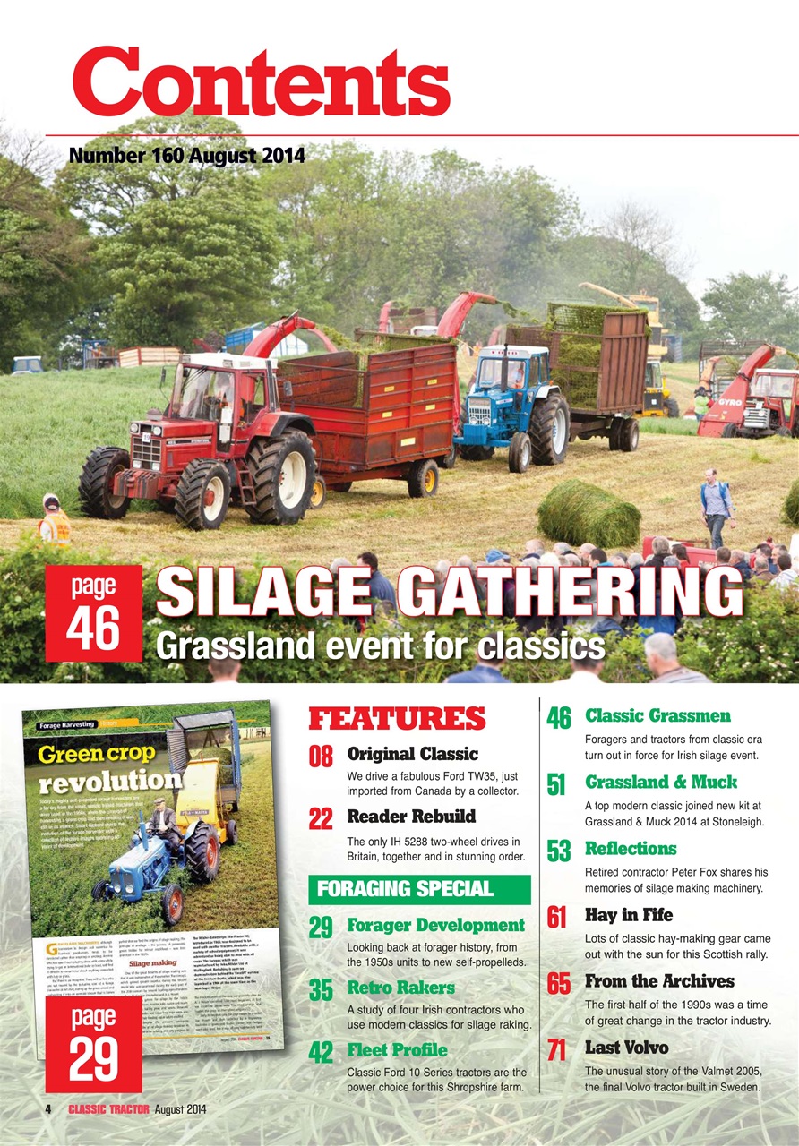 Classic Tractor Preview Pages