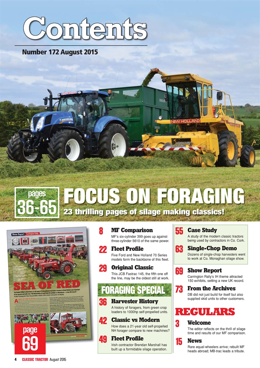 Classic Tractor Preview Pages