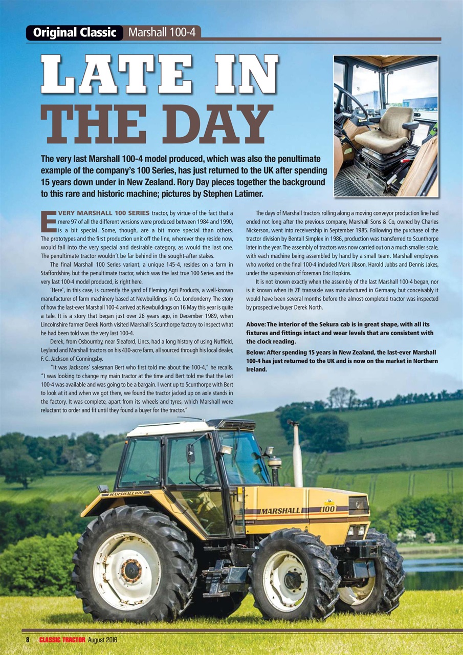 Classic Tractor Preview Pages