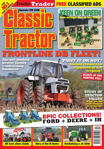 Classic Tractor issue September 2016