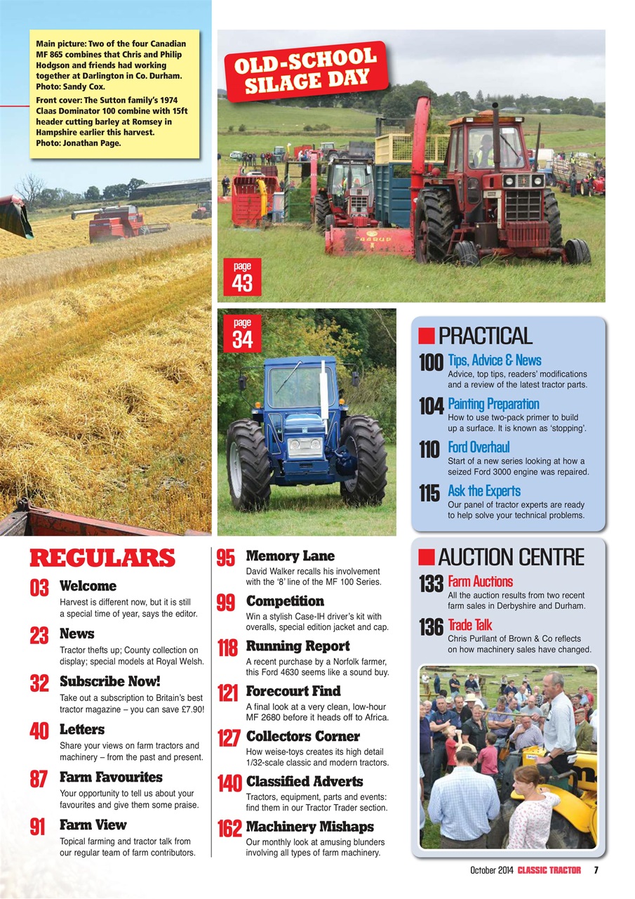 Classic Tractor Preview Pages