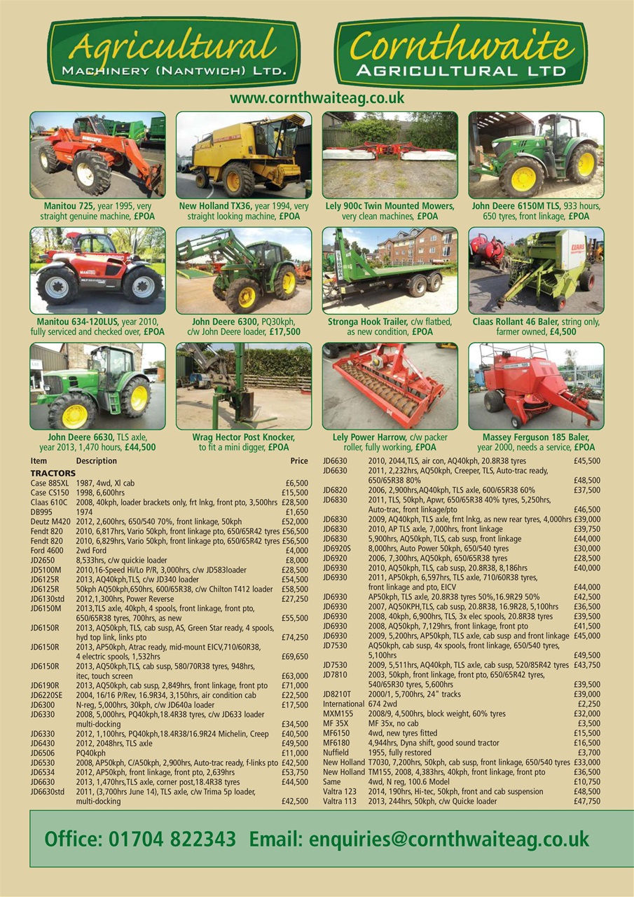 Classic Tractor Preview Pages