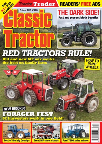 Classic Tractor issue October 2015