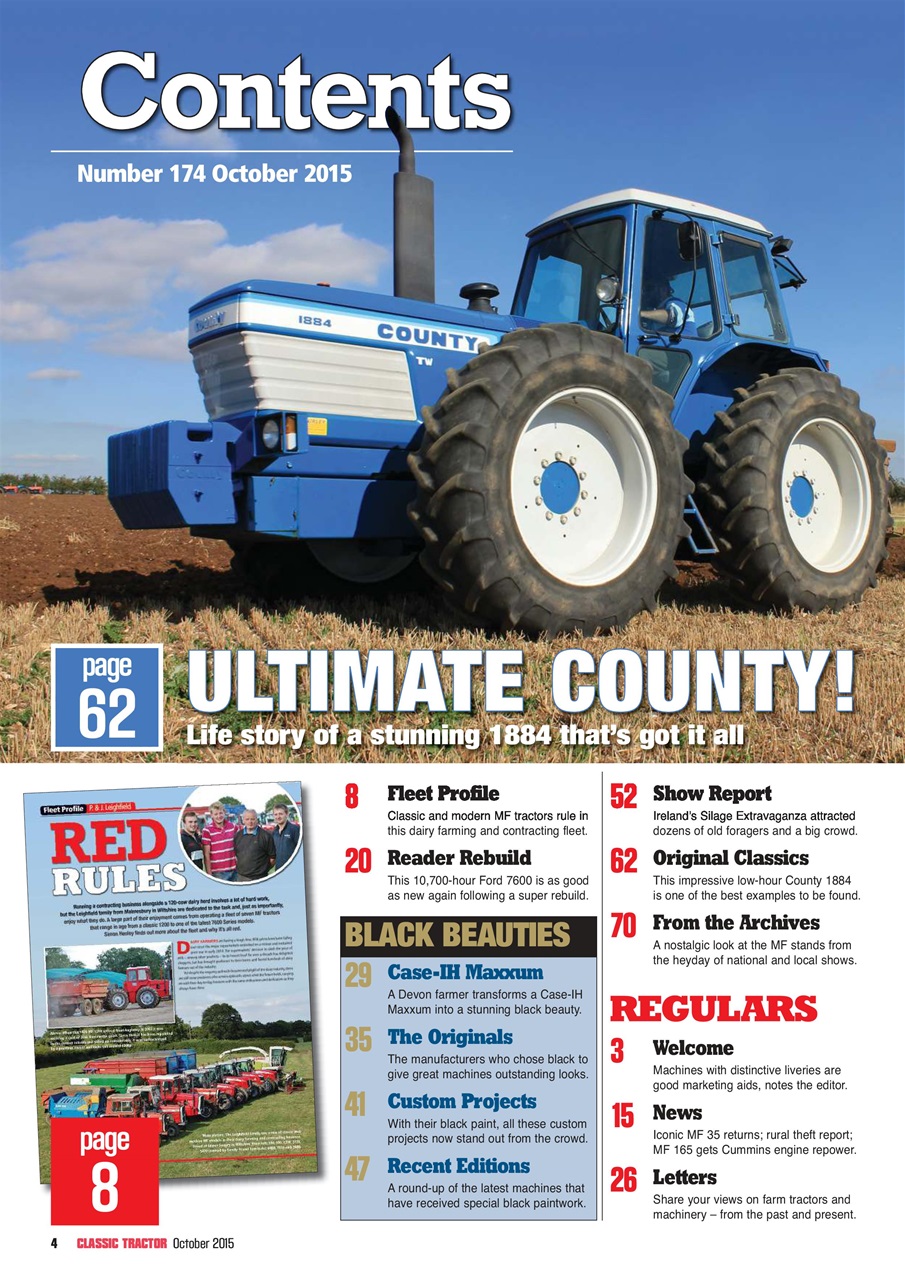 Classic Tractor Preview Pages