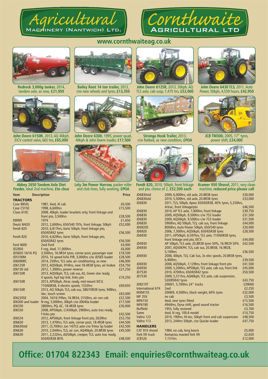 Classic Tractor Preview Pages