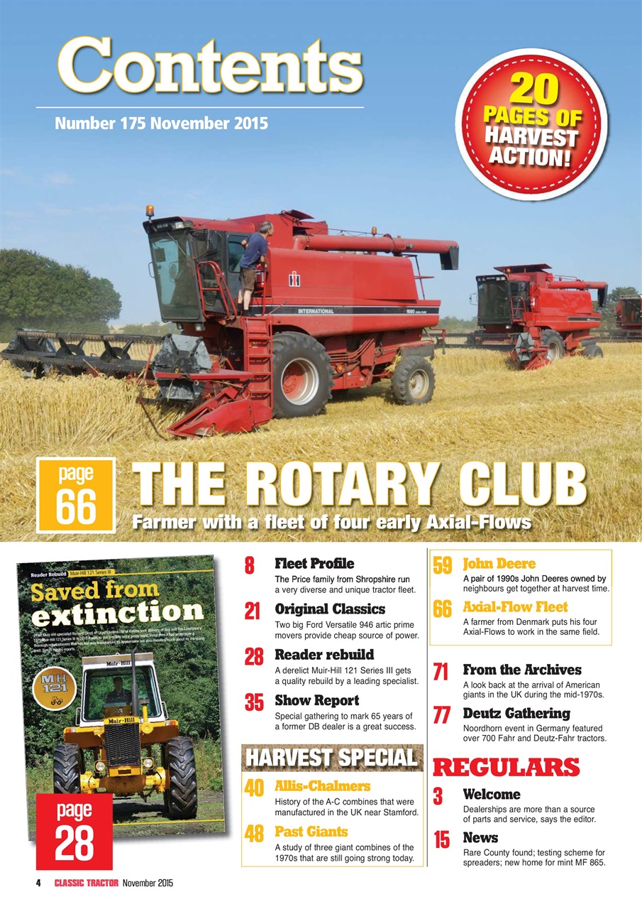 Classic Tractor Preview Pages