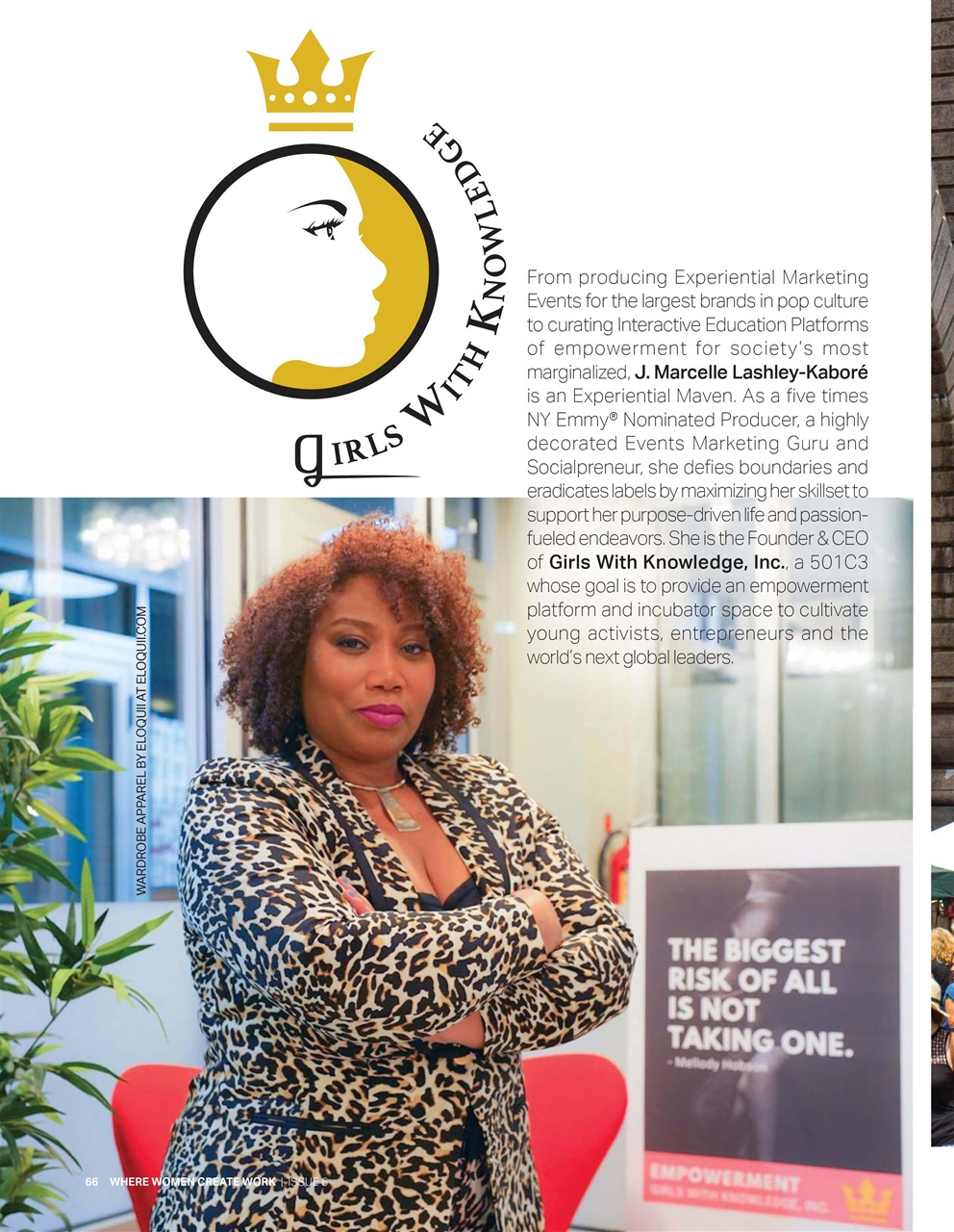 Where Women Create Work Preview Pages