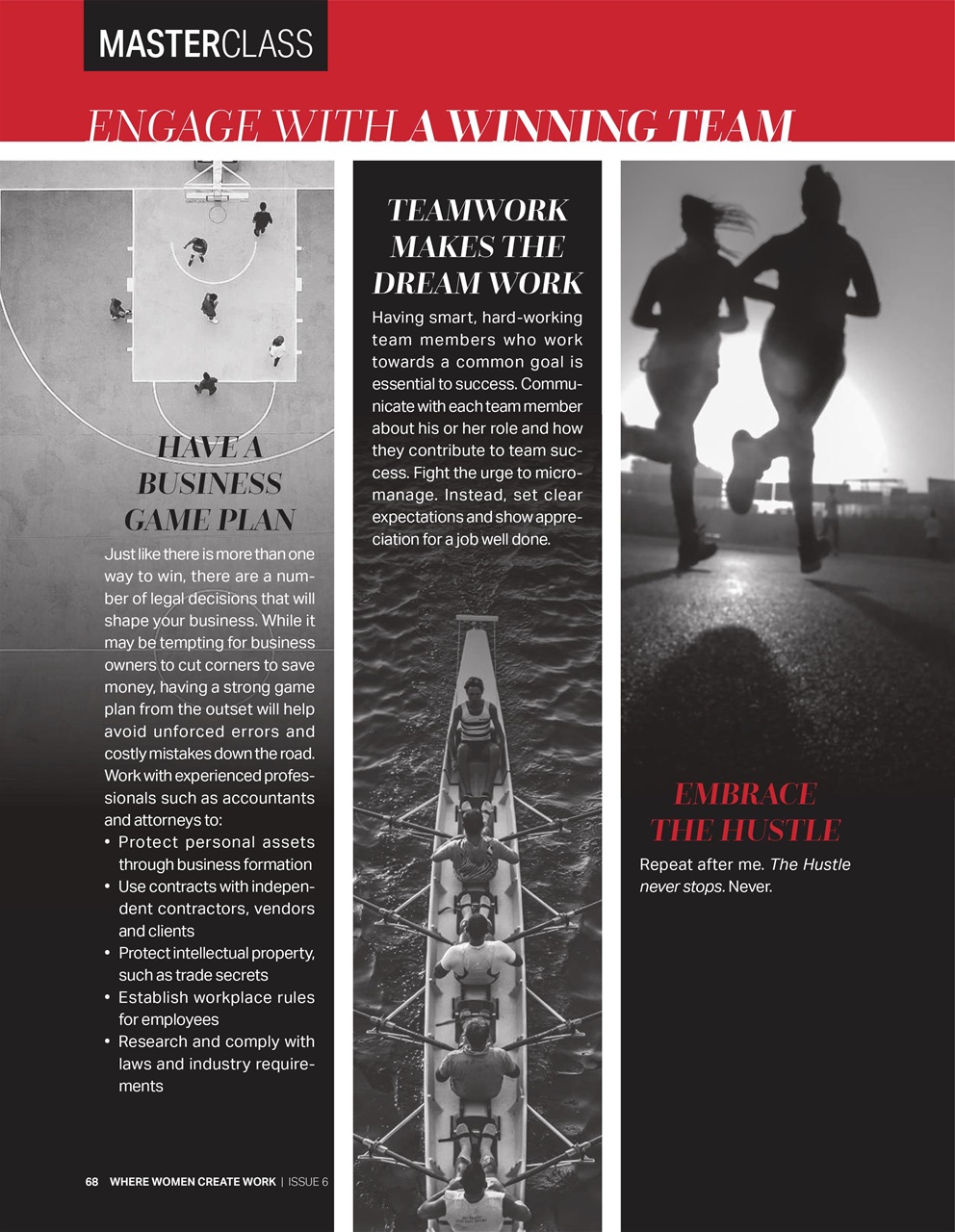 Where Women Create Work Preview Pages