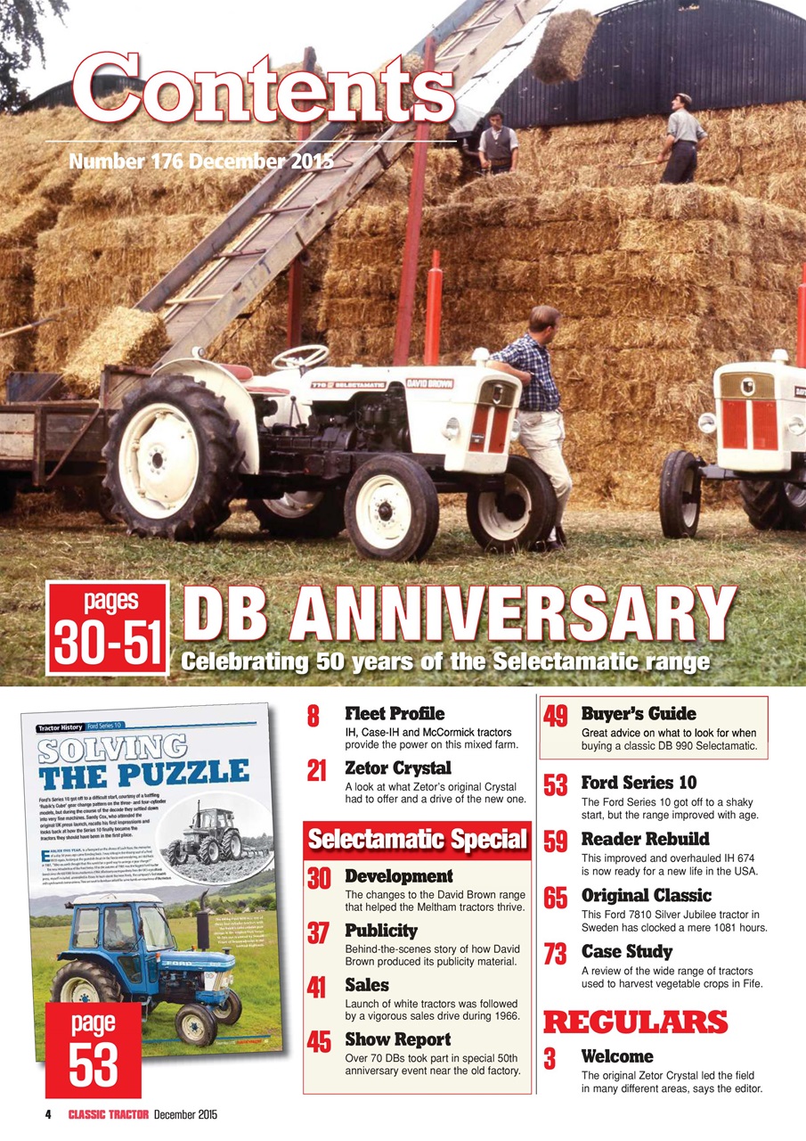 Classic Tractor Preview Pages