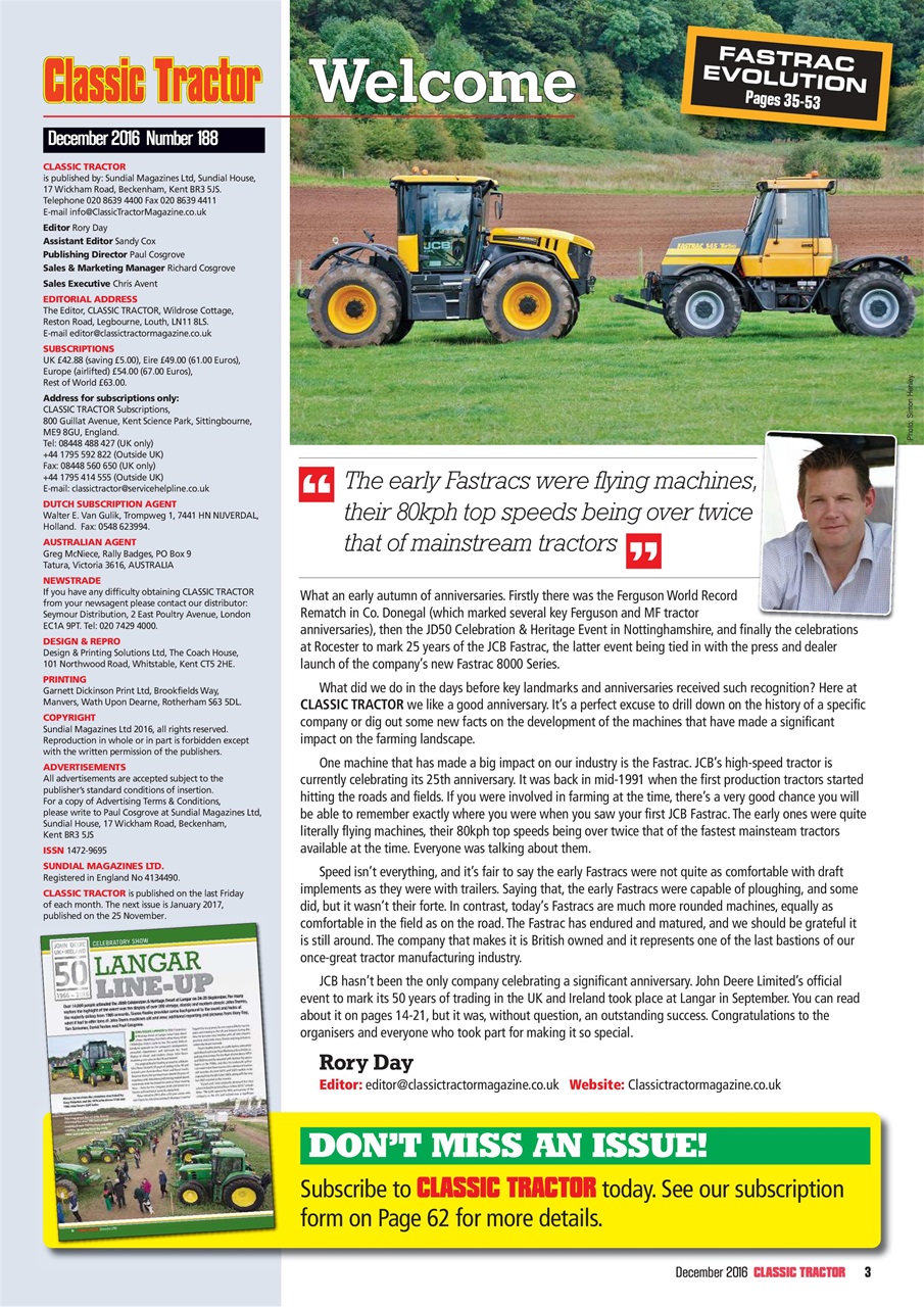 Classic Tractor Preview Pages