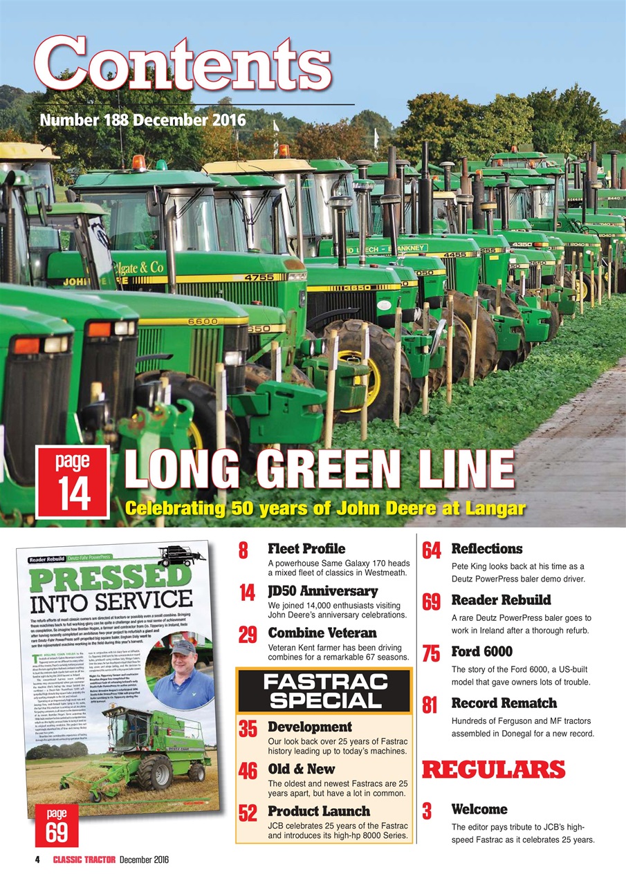 Classic Tractor Preview Pages