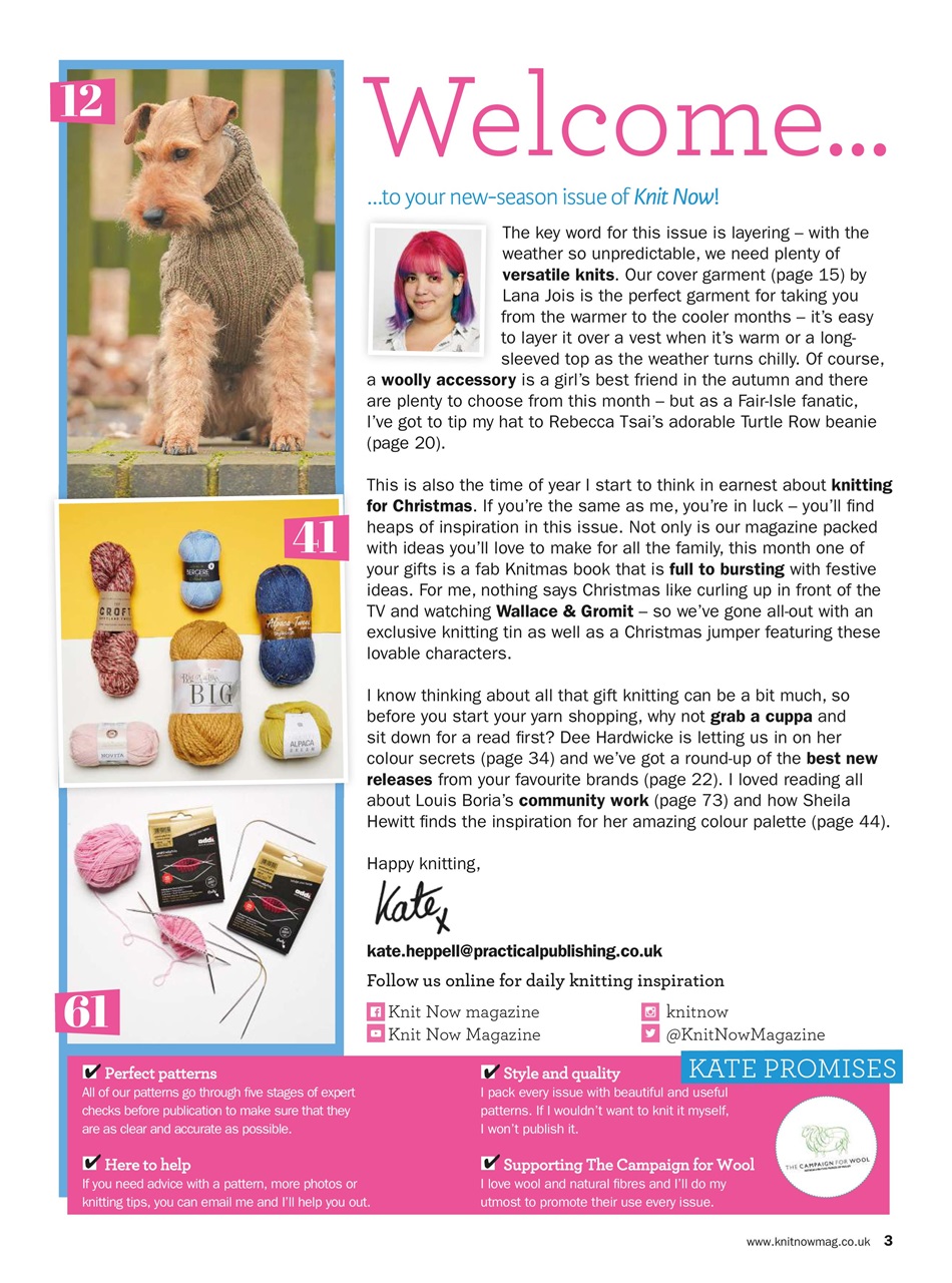 Knit Now Preview Pages