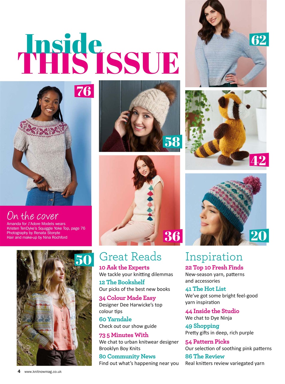 Knit Now Preview Pages