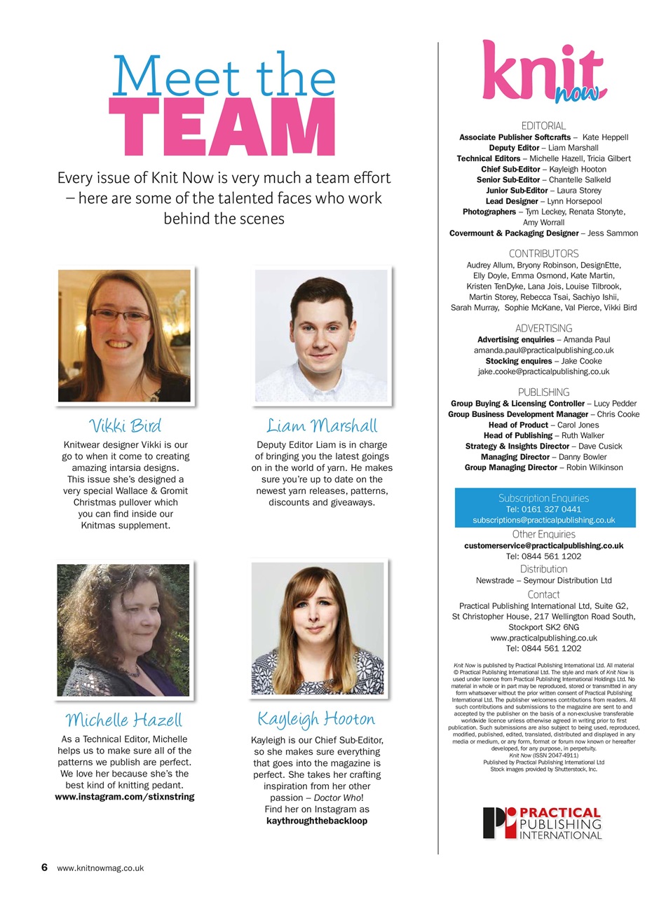 Knit Now Preview Pages