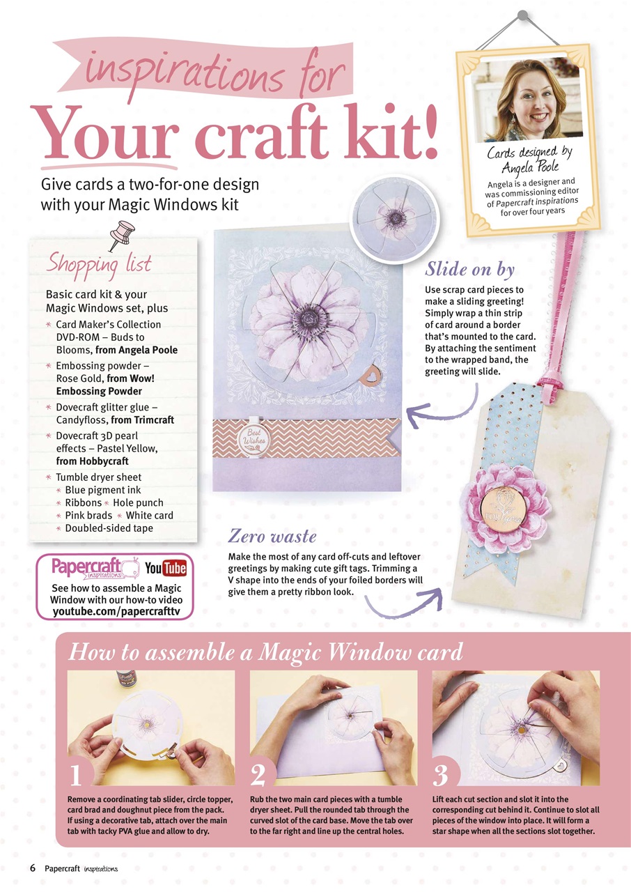 Papercraft Inspirations Preview Pages