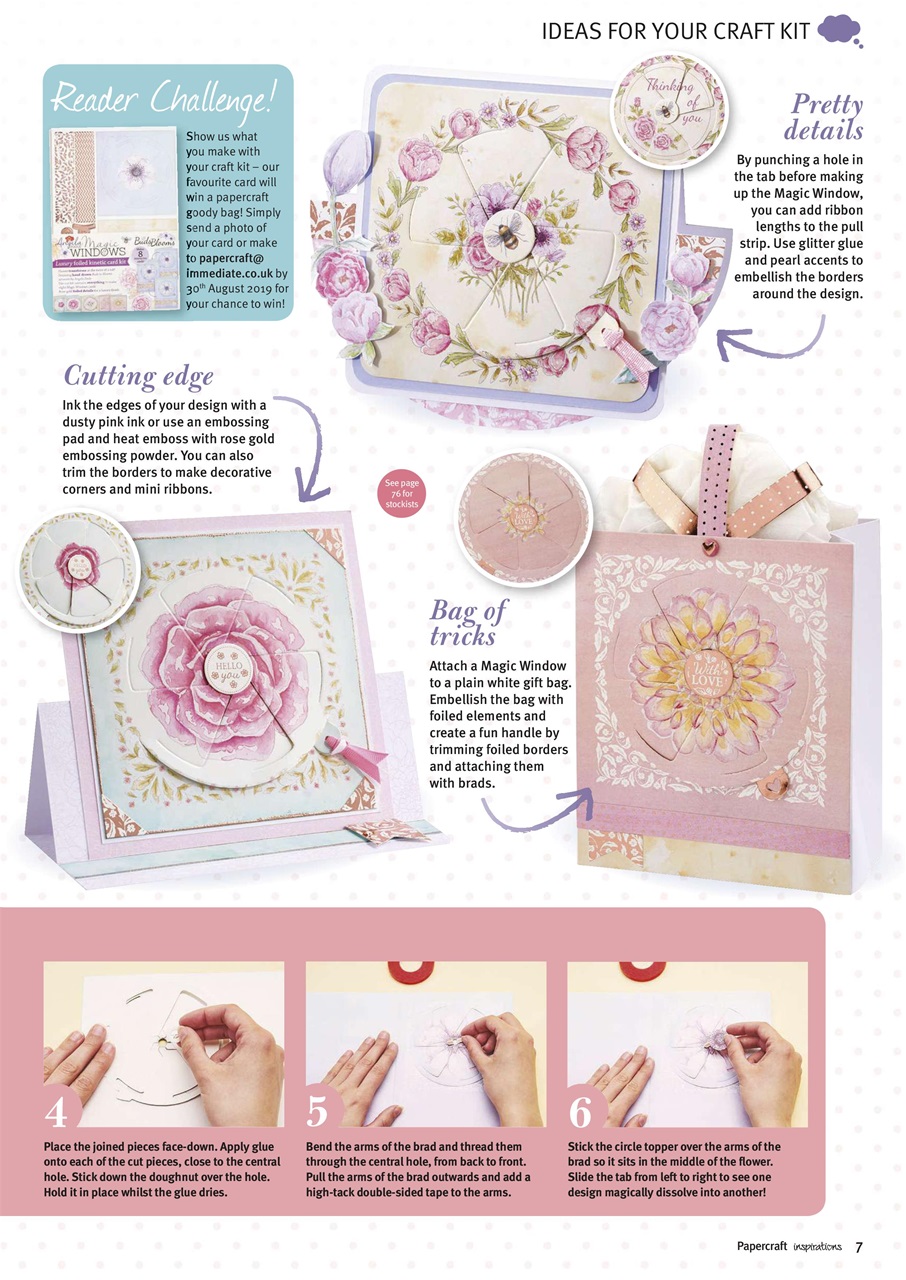 Papercraft Inspirations Preview Pages