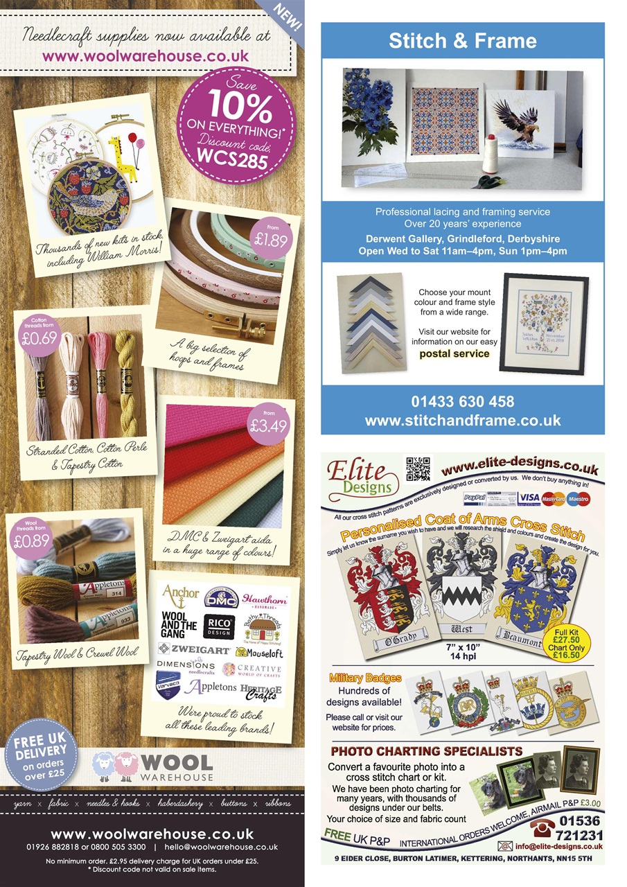 The World of Cross Stitching Preview Pages