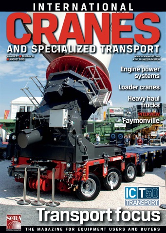 Int. Cranes and Specialized Transp issue August 2019