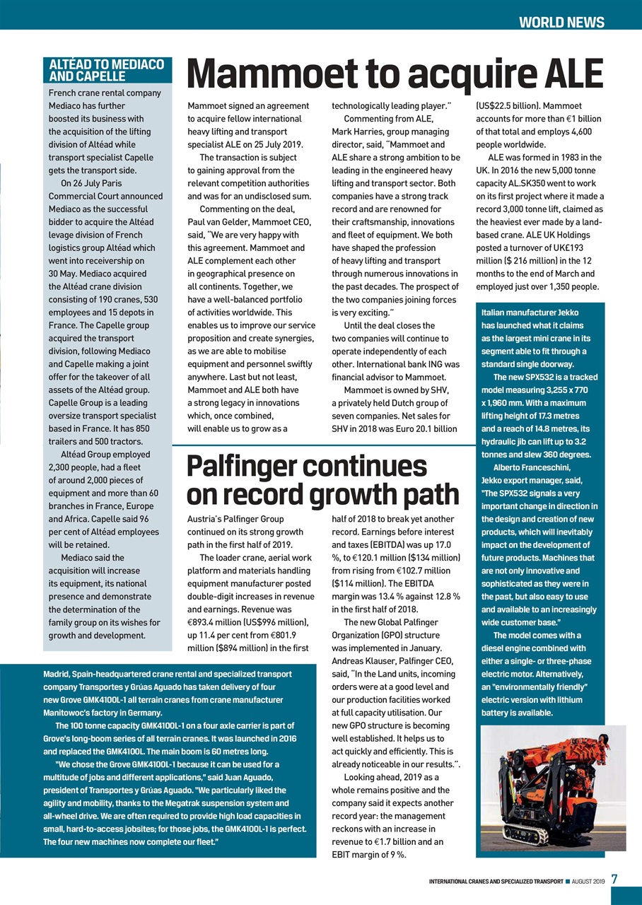 Int. Cranes and Specialized Transp Preview Pages