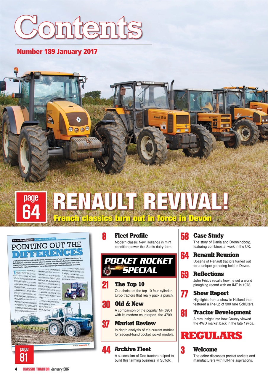 Classic Tractor Preview Pages