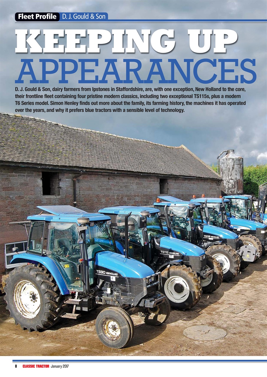 Classic Tractor Preview Pages