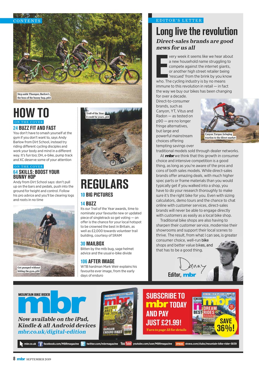 Mountain Bike Rider Preview Pages