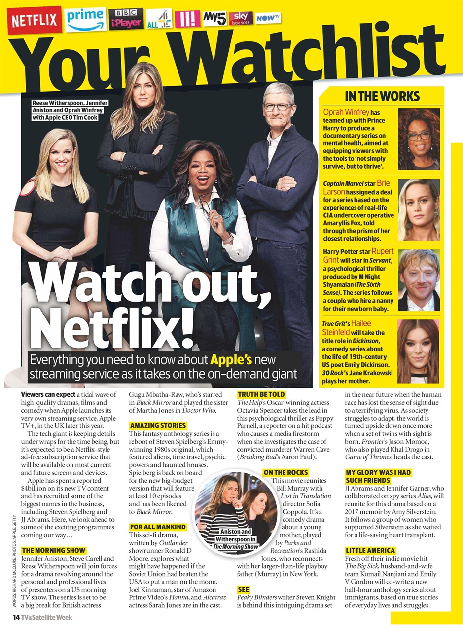 TV & Satellite Week Preview Pages