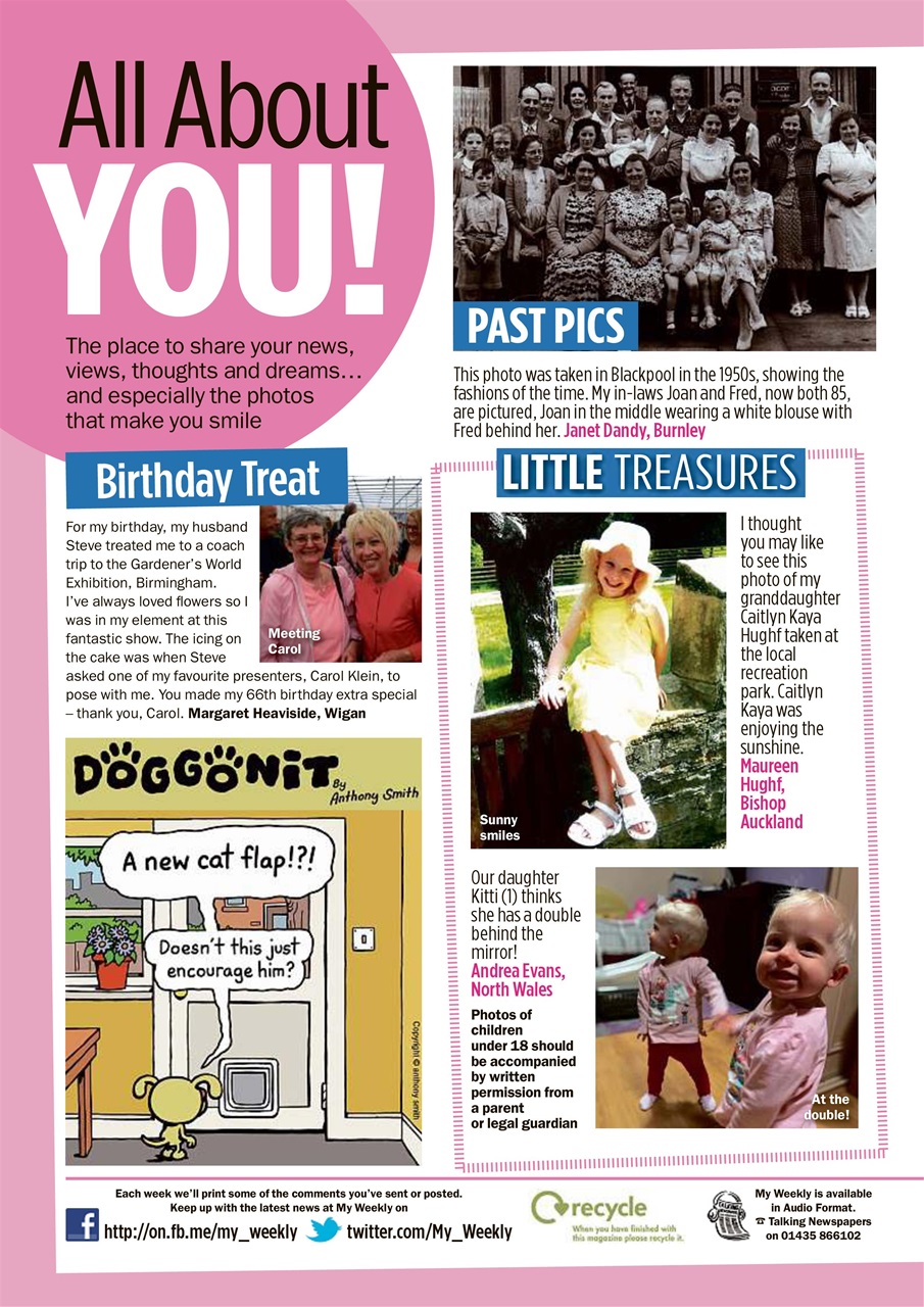 My Weekly Preview Pages