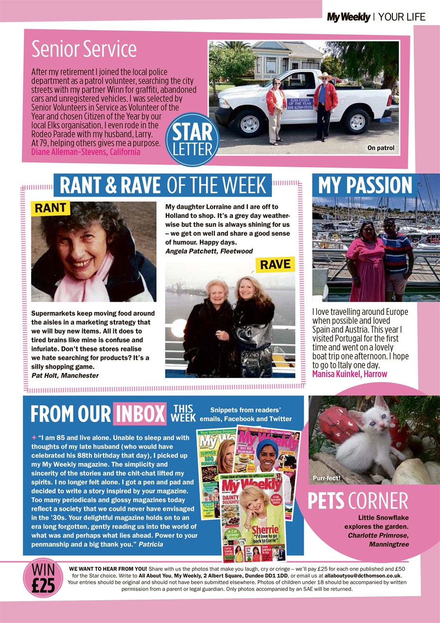 My Weekly Preview Pages