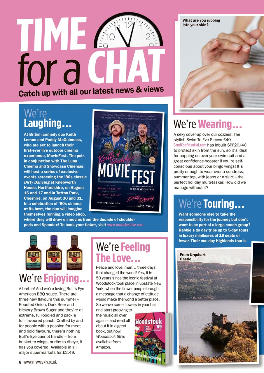 My Weekly Preview Pages