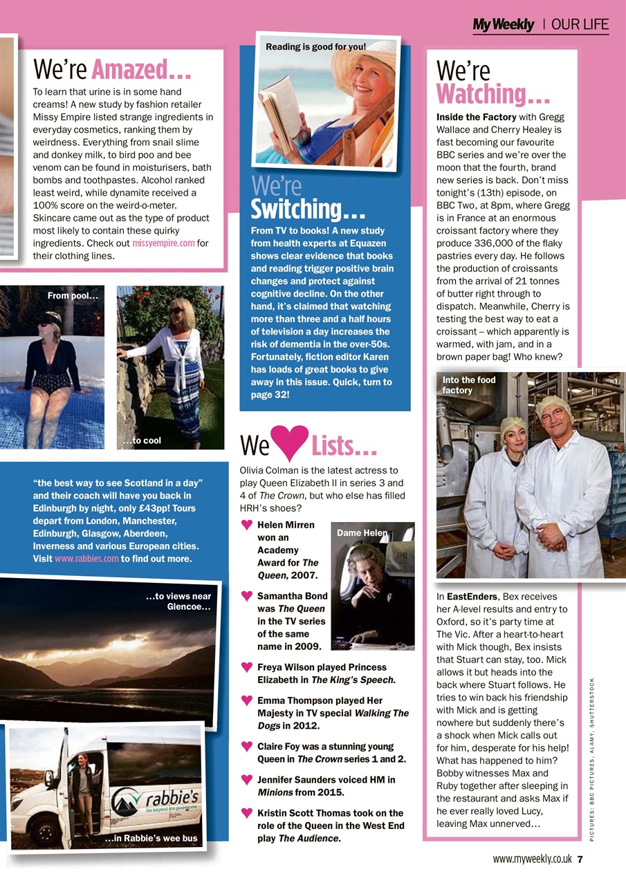 My Weekly Preview Pages