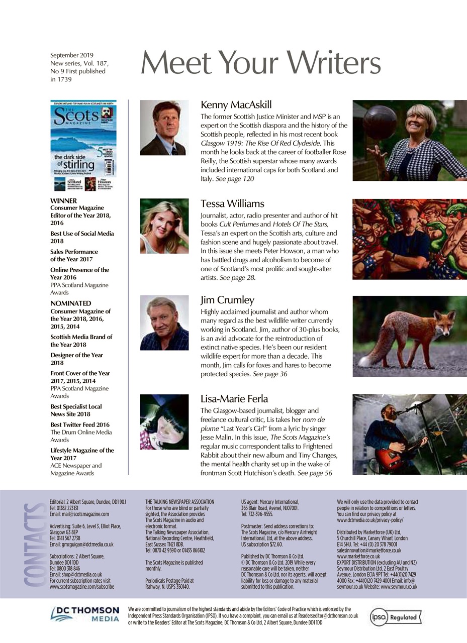 The Scots Magazine Preview Pages