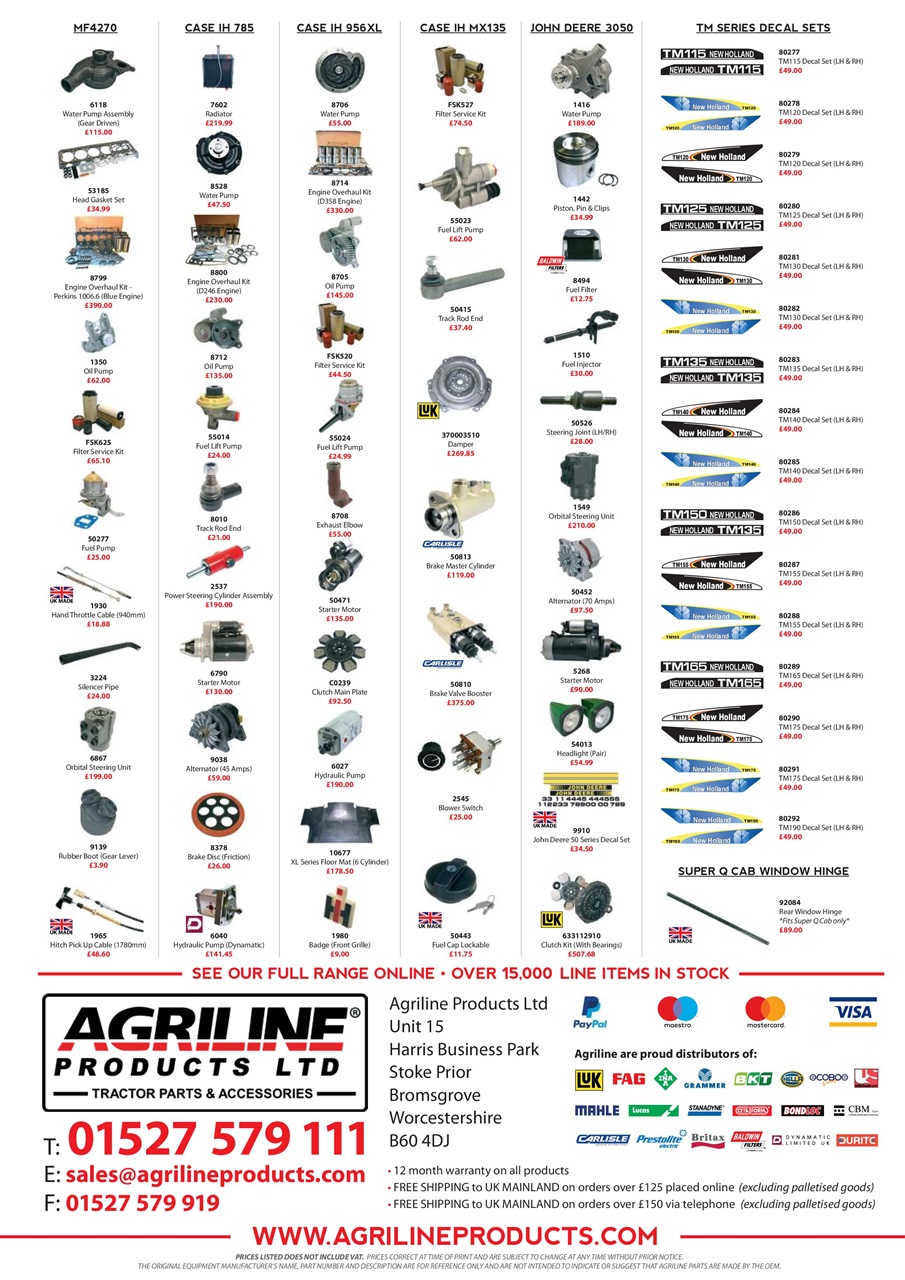 Classic Tractor Preview Pages