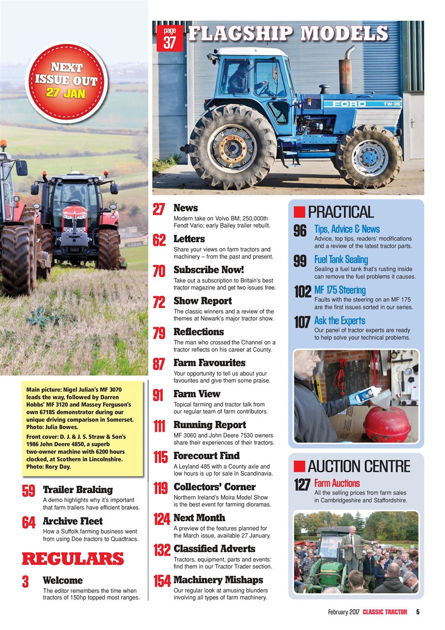 Classic Tractor Preview Pages