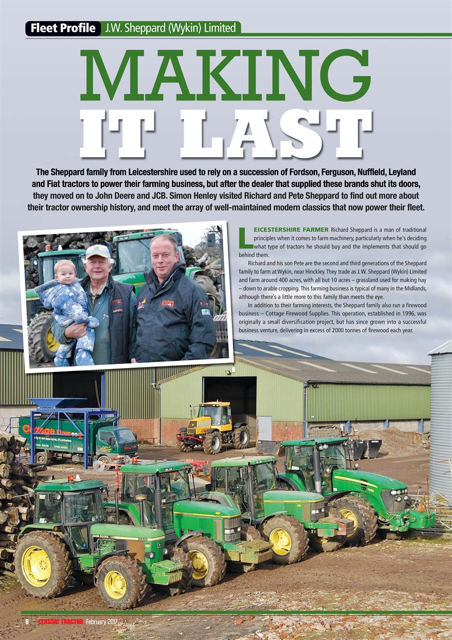 Classic Tractor Preview Pages