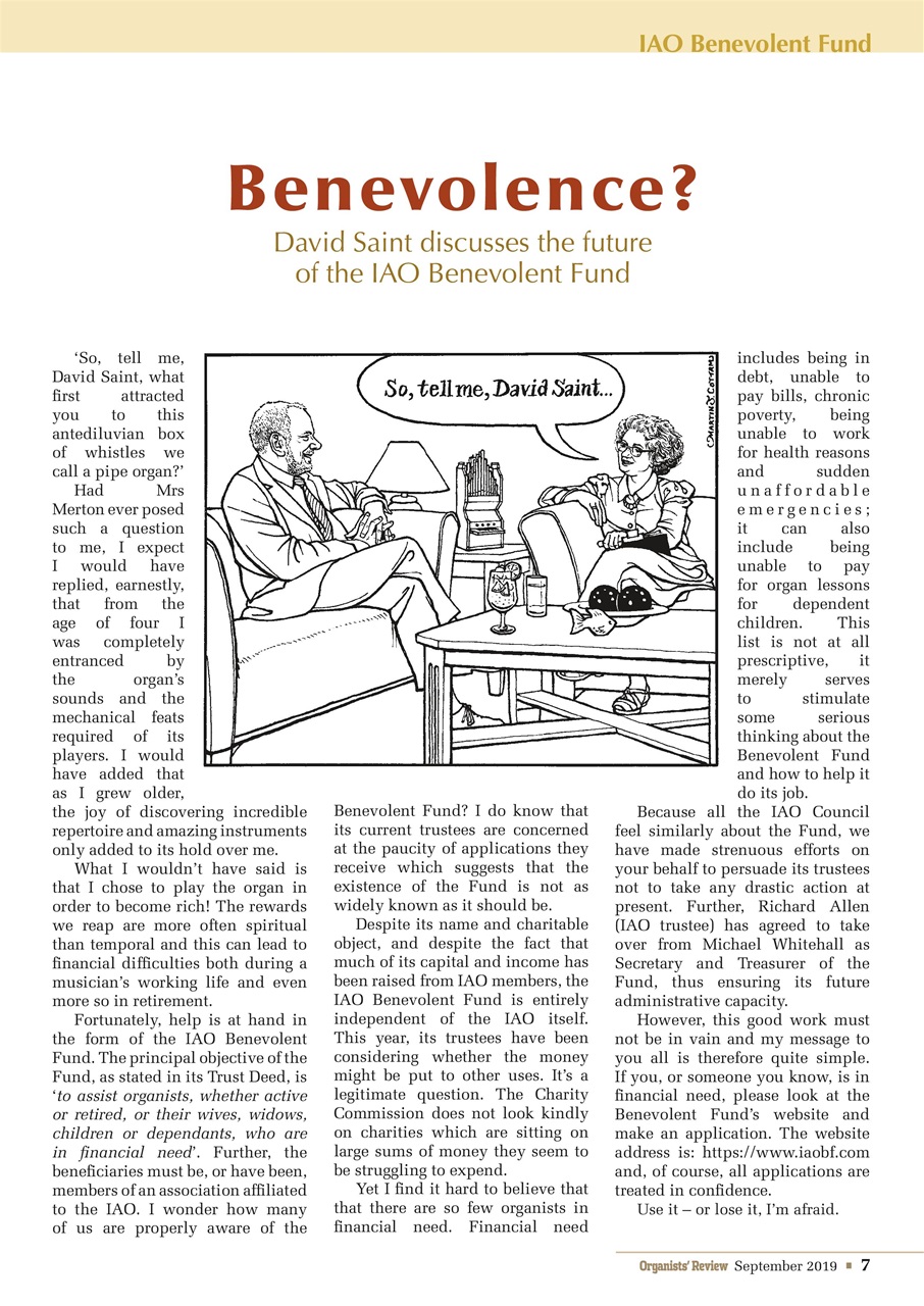 Organists' Review Preview Pages